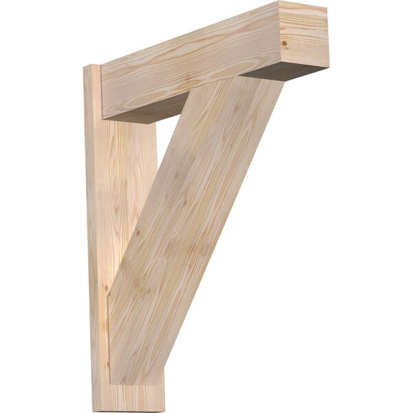 Ekena Millwork Traditional Block Smooth Outlooker, Douglas Fir, 7 1/2"W x 30"D x 34"H OUT08X30X34TRA05SDF - main